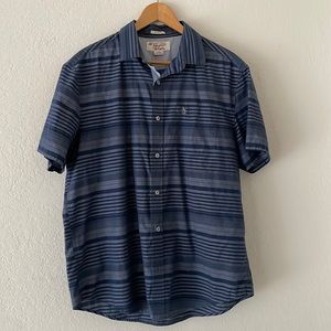 Penguin stripe button down shirt